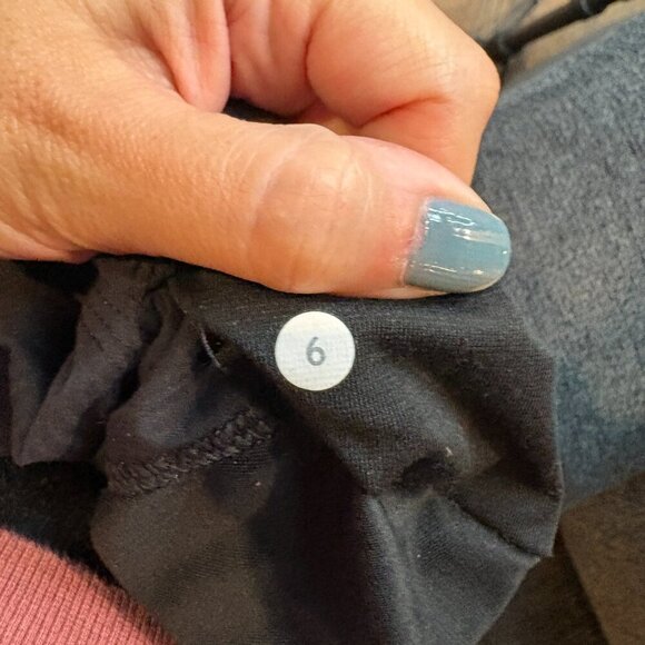 Lululemon black striped Dance Studio pants - Picture 4 of 4